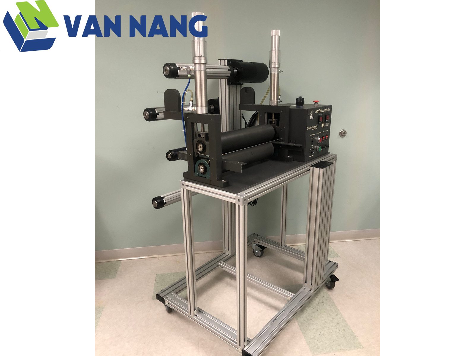 Hình ảnh thực tế máy cán màng nhiệt ChemInstruments mặt trước