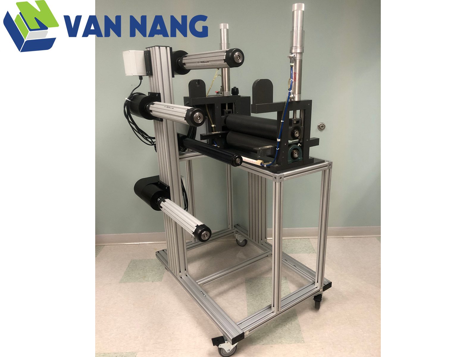Hình ảnh thực tế bảng điều khiển máy cán màng nhiệt ChemInstruments