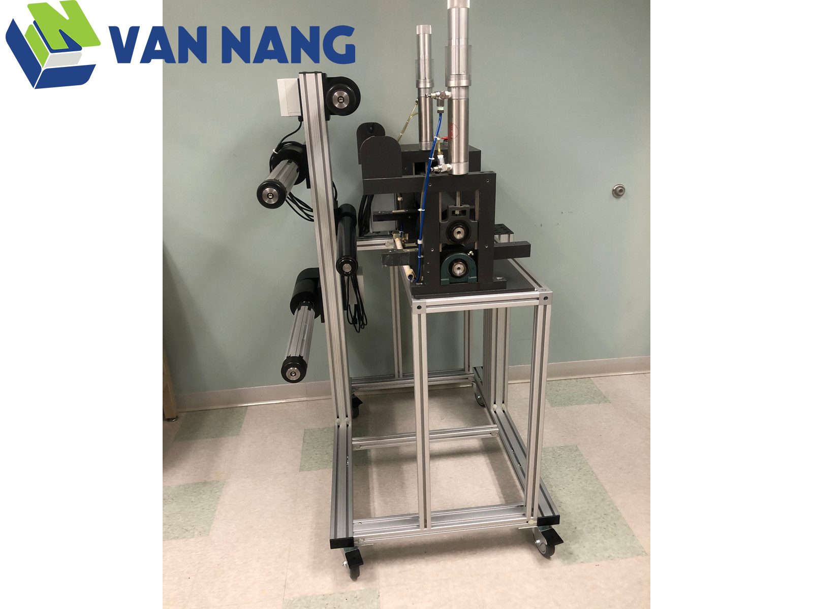 Hình ảnh thực tế trục ép và phụ kiện máy cán màng nhiệt ChemInstruments