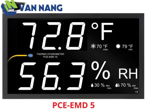 MÁY ĐO ĐỘ ẨM KHÔNG KHÍ PCE INSTRUMENTS MODEL PCE-EMD 5