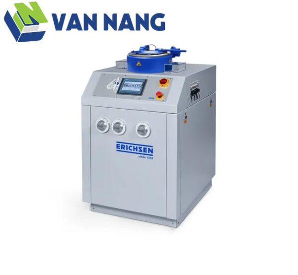 Electro-hydraulic cupping and deep drawing testing machine (400 kN) – Model 142-40 Basic_result Máy kiểm tra kim loại tấm đa năng Erichsen 142-Basic
