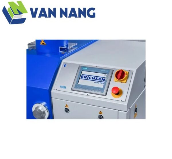 Electro-hydraulic cupping and deep-drawing testing machine – Model 134_3_result Máy kiểm tra kim loại tấm Erichsen Model 134