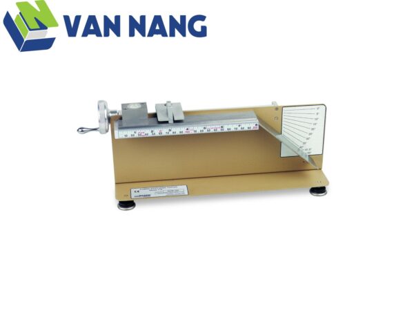 Fabric Stiffness Tester_result Máy kiểm tra độ cứng vải Taber Model 112