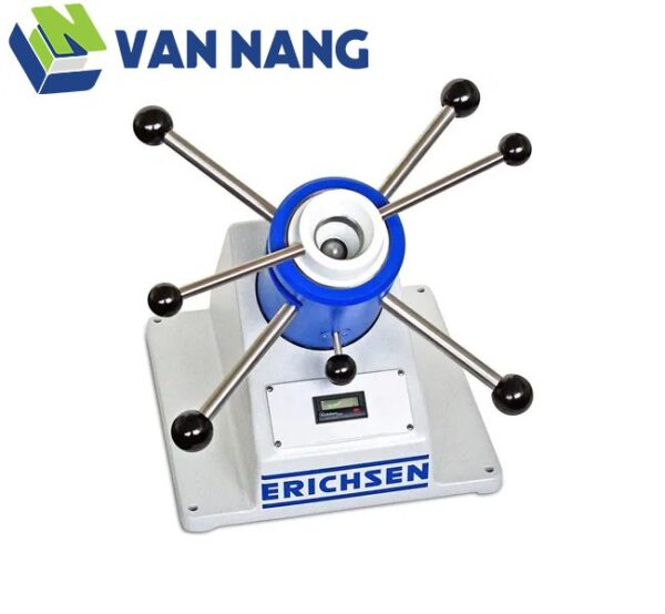 Manual Erichsen cupping machine – Model 100_result Máy kiểm tra kim loại tấm Erichsen Model 100