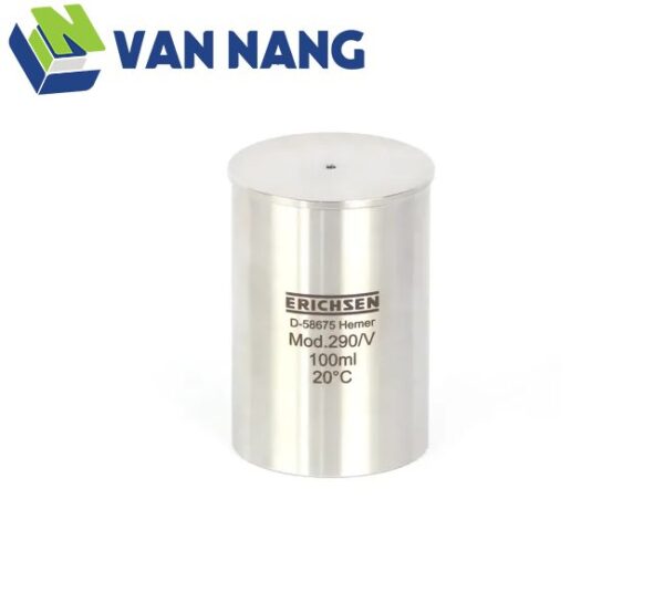 Model 290 Steel 100ml_result Cốc đo tỷ trọng ERICHSEN Model 290