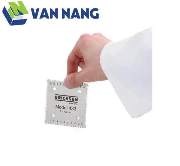 Wet Film Thickness Gauge Model 433 5_300um_3_result Thước đo độ dày màng sơn ướt Erichsen Model 433