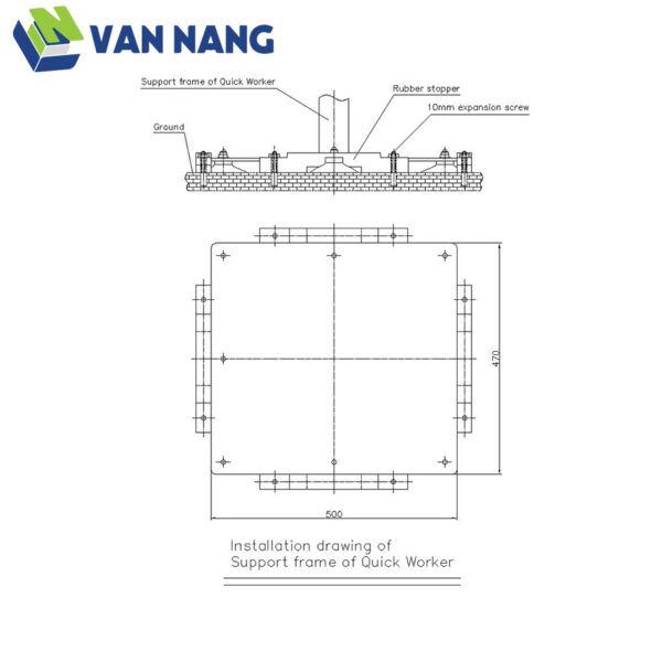 may-tron-nhanh-son-shanghai-modern-ks-370-04 Máy trộn nhanh sơn Shanghai Modern KS-370