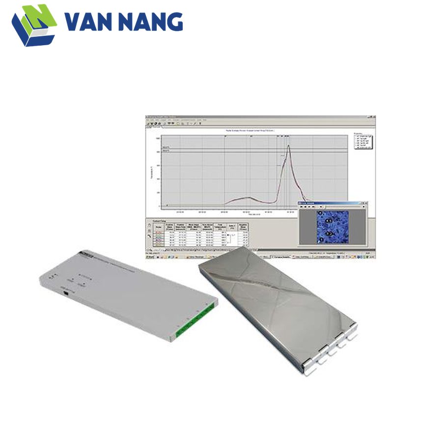 Cấu hình SolarPaq cho sấy và nung; không dùng ảnh để suy diễn hộp bảo vệ chung cho mọi bộ ghi.