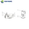 Shanghai Modern XD-2331 — sơ đồ kết cấu và vị trí đo — minh họa chính hãng Shanghai Modern XD-2331 — sơ đồ kết cấu và vị trí đo — minh họa chính hãng