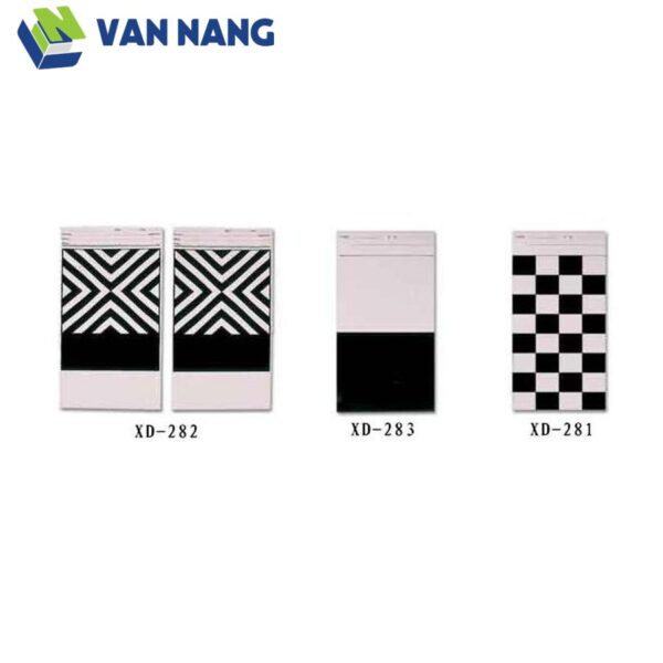 Thẻ thử độ che phủ Shanghai Modern XD-281/282/283 — ảnh sản phẩm chính hãng Shanghai Modern — minh họa dòng sản phẩm